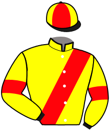 casaque portée par Perekrestoff E. jockey du cheval de course ISABELLE GRAND PRE, information pmu ZETURF