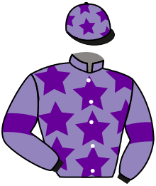 casaque portée par Bon G. jockey du cheval de course HIMSELF, information pmu ZETURF