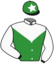 casaque portée par Seidl M. jockey du cheval de course PIPPAS GIRL, information pmu ZETURF