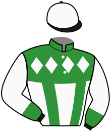 casaque portée par Lagadeuc F. jockey du cheval de course DIE HARD, information pmu ZETURF