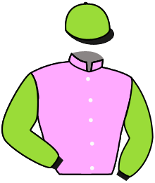 casaque portée par Behocaray Max. jockey du cheval de course LUTTE IN, information pmu ZETURF