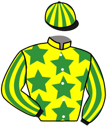casaque portée par Gallon D. jockey du cheval de course MEMORIES, information pmu ZETURF