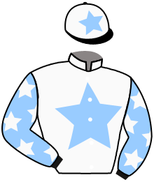 casaque portée par Guyon M. jockey du cheval de course CHARENGO, information pmu ZETURF