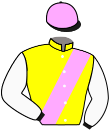 casaque portée par Van Den Troost Mme A. jockey du cheval de course SUNNY STAR, information pmu ZETURF
