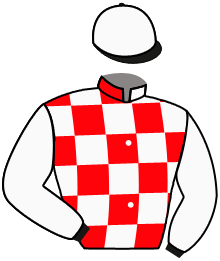 casaque portée par Valle Skar Mlle F. jockey du cheval de course FRANKIE'S BOY, information pmu ZETURF