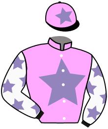 casaque portée par Grosso Mlle L. jockey du cheval de course BONNIE HOPPS, information pmu ZETURF