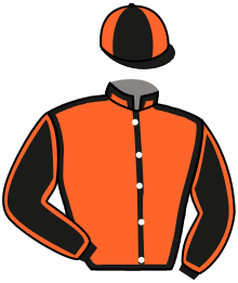 casaque portée par Carboni Luc. jockey du cheval de course MORE, information pmu ZETURF