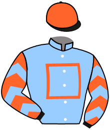 casaque portée par Ubeda D. jockey du cheval de course KRISTAL PLAYER, information pmu ZETURF