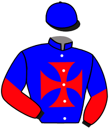casaque portée par Mendizabal I. jockey du cheval de course LUPIN DA CLODIA, information pmu ZETURF