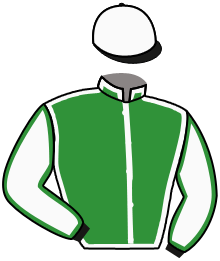 casaque portée par Barzalona M. jockey du cheval de course CICCIO BOY, information pmu ZETURF