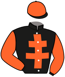 casaque portée par Marty R. jockey du cheval de course JERRY BOY, information pmu ZETURF