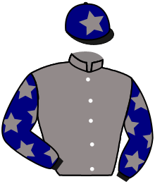 casaque portée par Moutard Jer. jockey du cheval de course AMIRAL D'AUMONT, information pmu ZETURF