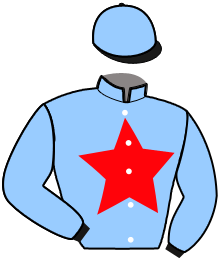 casaque portée par Beluze P. jockey du cheval de course KAMILA ARMA, information pmu ZETURF