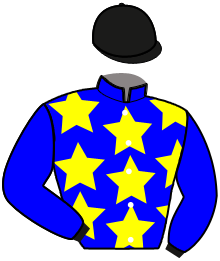 casaque portée par Julien N. jockey du cheval de course MADISON DE NIMES, information pmu ZETURF