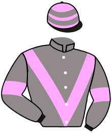 casaque portée par Blais Adr. jockey du cheval de course TALENTUEUSE, information pmu ZETURF