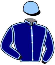 casaque portée par Demuro C. jockey du cheval de course SCREEN SHOT, information pmu ZETURF