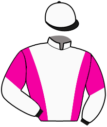 casaque portée par Martens C. jockey du cheval de course GRANTORINO FONT, information pmu ZETURF