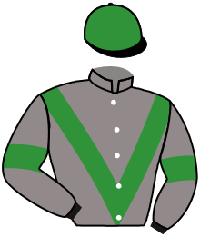 casaque portée par Faivre-picon G. jockey du cheval de course LADY DES BORDES, information pmu ZETURF