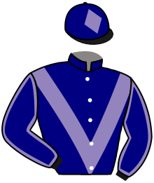 casaque portée par Piccone T. jockey du cheval de course WAIWERA, information pmu ZETURF
