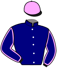 casaque portée par Verneuil Q. B. jockey du cheval de course ICARE DE VOUEDE, information pmu ZETURF