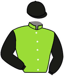 casaque portée par Michel Kil. jockey du cheval de course RAINBOW DANCE, information pmu ZETURF