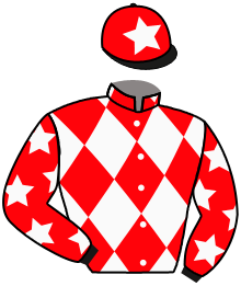 casaque portée par Bails Mlle L. jockey du cheval de course WINHERALD LAUJAC, information pmu ZETURF