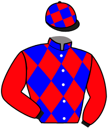 casaque portée par Demuro C. jockey du cheval de course TIFFANYLI, information pmu ZETURF