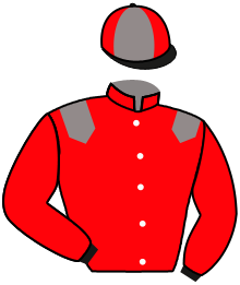 casaque portée par Hardouin E. jockey du cheval de course IHOA, information pmu ZETURF