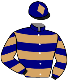 casaque portée par Pasquier S. jockey du cheval de course EVER KATE, information pmu ZETURF