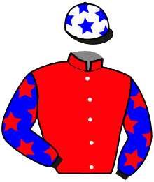 casaque portée par Baude S. jockey du cheval de course LOUSTIC DE CLECY, information pmu ZETURF