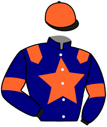 casaque portée par Sorais Mme Mar. jockey du cheval de course KENNEDY TEXAN, information pmu ZETURF