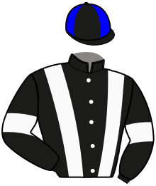 casaque portée par Alessandro Grech jockey du cheval de course GITANO DE FELINE, information pmu ZETURF