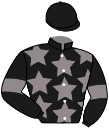 casaque portée par Madamet A. jockey du cheval de course REXEEK, information pmu ZETURF