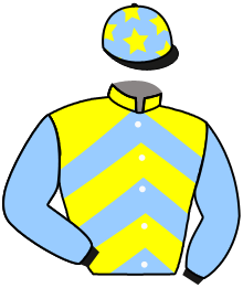 casaque portée par Demuro C. jockey du cheval de course DIEGO BELLO, information pmu ZETURF