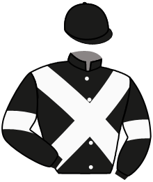 casaque portée par Veron F. jockey du cheval de course L'EPISTOLIERE, information pmu ZETURF