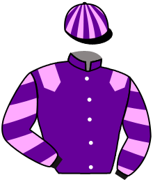 casaque portée par Charron J. jockey du cheval de course LORDKAP DE MEE, information pmu ZETURF