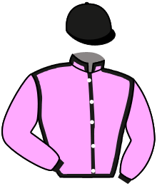 casaque portée par Gelhay B. jockey du cheval de course I AM SOVEREIGN, information pmu ZETURF