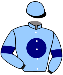 casaque portée par Blainville T. jockey du cheval de course LUNA THE GREAT, information pmu ZETURF