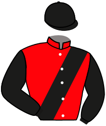 casaque portée par Vogt Mlle S. jockey du cheval de course KISSAKO, information pmu ZETURF