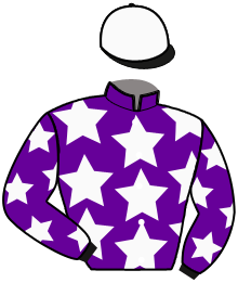 casaque portée par Ponce Ced. jockey du cheval de course IDAHO CARTERY, information pmu ZETURF