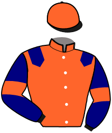 casaque portée par Devenne E. jockey du cheval de course LIBERTA BEJI, information pmu ZETURF