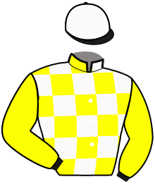 casaque portée par Piton J. Ch. jockey du cheval de course KANDORE DU QUENNE, information pmu ZETURF