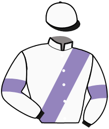 casaque portée par Lannoo Gee. jockey du cheval de course ISSI TOP, information pmu ZETURF