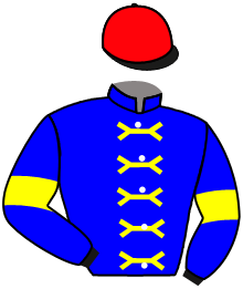 casaque portée par Bachelot T. jockey du cheval de course ZEROSTRESS, information pmu ZETURF