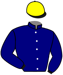 casaque portée par Pouchin A. jockey du cheval de course MME JOURDAIN, information pmu ZETURF