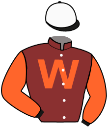 casaque portée par Celis G. jockey du cheval de course JOUR DES RACQUES, information pmu ZETURF