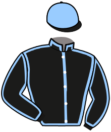 casaque portée par Abrivard L. jockey du cheval de course MOTLEY CRUE, information pmu ZETURF