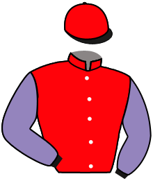 casaque portée par Dubourg P. jockey du cheval de course XENA DU MOUN, information pmu ZETURF