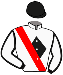 casaque portée par Philipperon L. jockey du cheval de course FILE AU POTEAU, information pmu ZETURF