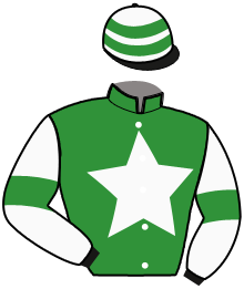 casaque portée par Ruet B. jockey du cheval de course INDIGO, information pmu ZETURF